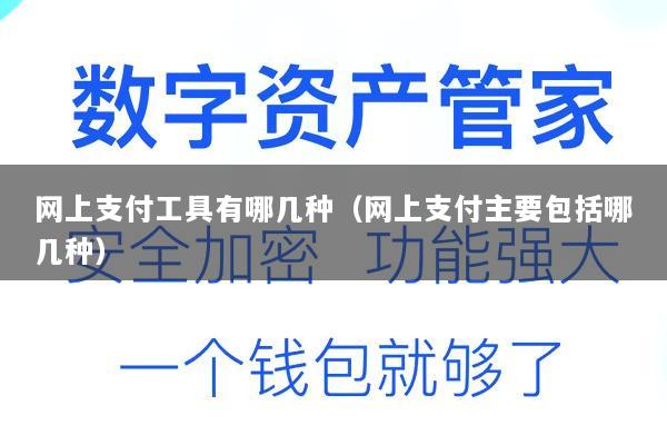 网上支付工具有哪几种(网上支付主要包括哪几种)