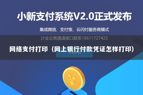 网络支付打印(网上银行付款凭证怎样打印)