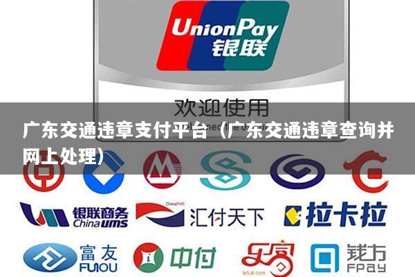 广东交通违章支付平台(广东交通违章查询并网上处理)